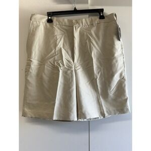 NWT Men's Alfani Perfect Fit Waist Khaki Walkshort Size 36 & 8.5" Inseam